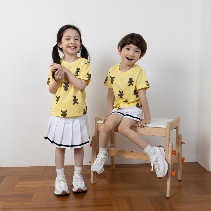 유치원 어린이집 원복 활동복 하복 BS2201 옐로우